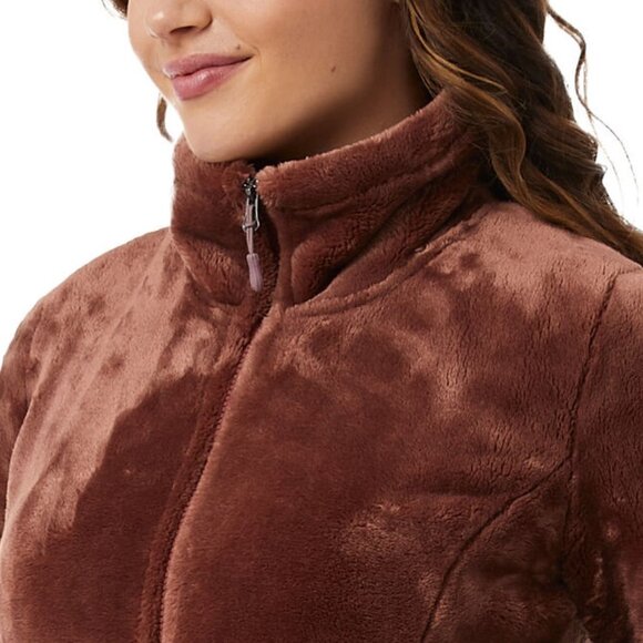 New 32 Degrees Heat Women's Full Zip Plush Jacket Size XXL Amber Super Soft - Picture 5 of 14